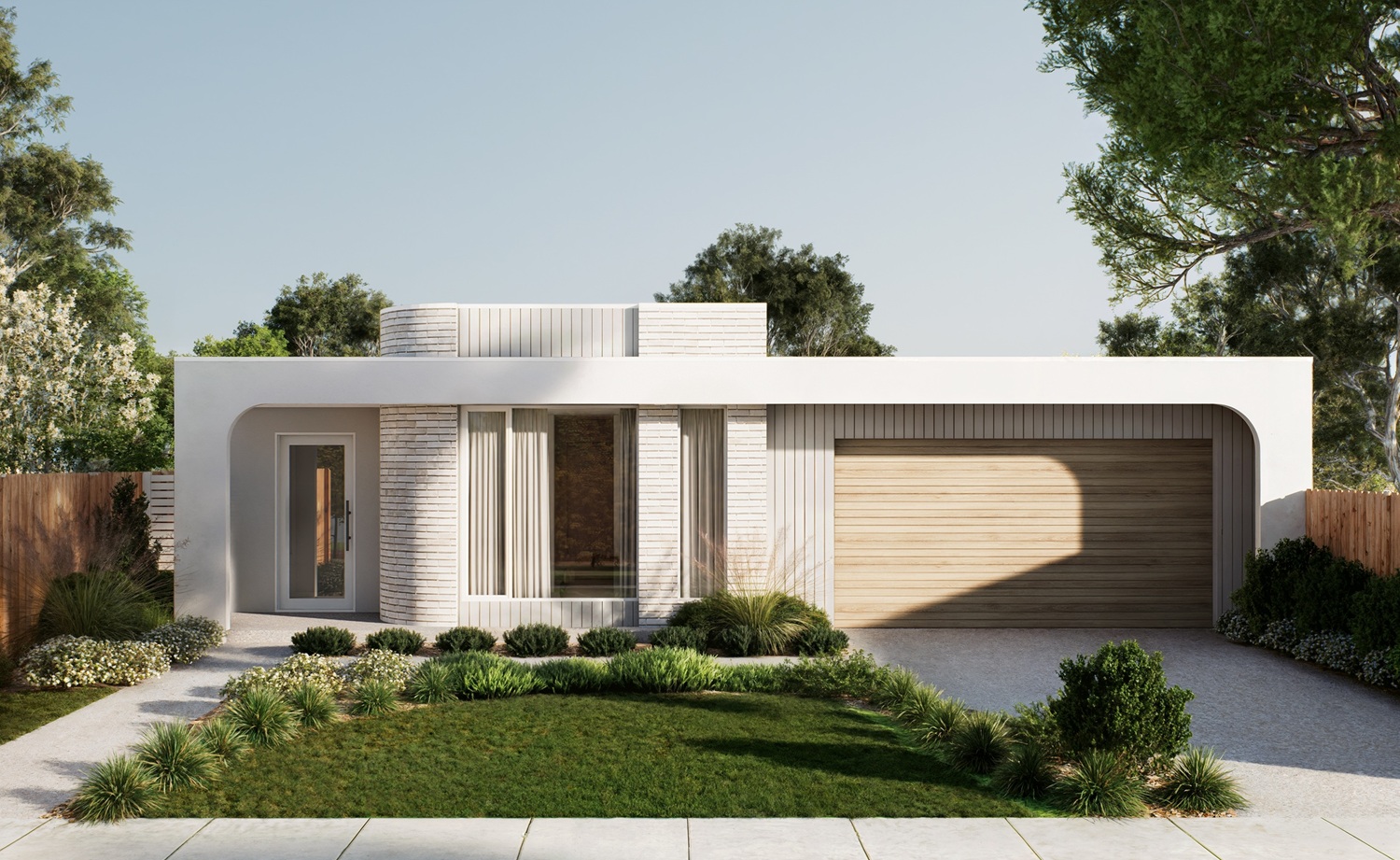 Modern Coastal House Design — Saltspring 35 by Beachstone Homes showcasing clean lines, open-plan living, and seamless indoor-outdoor connection