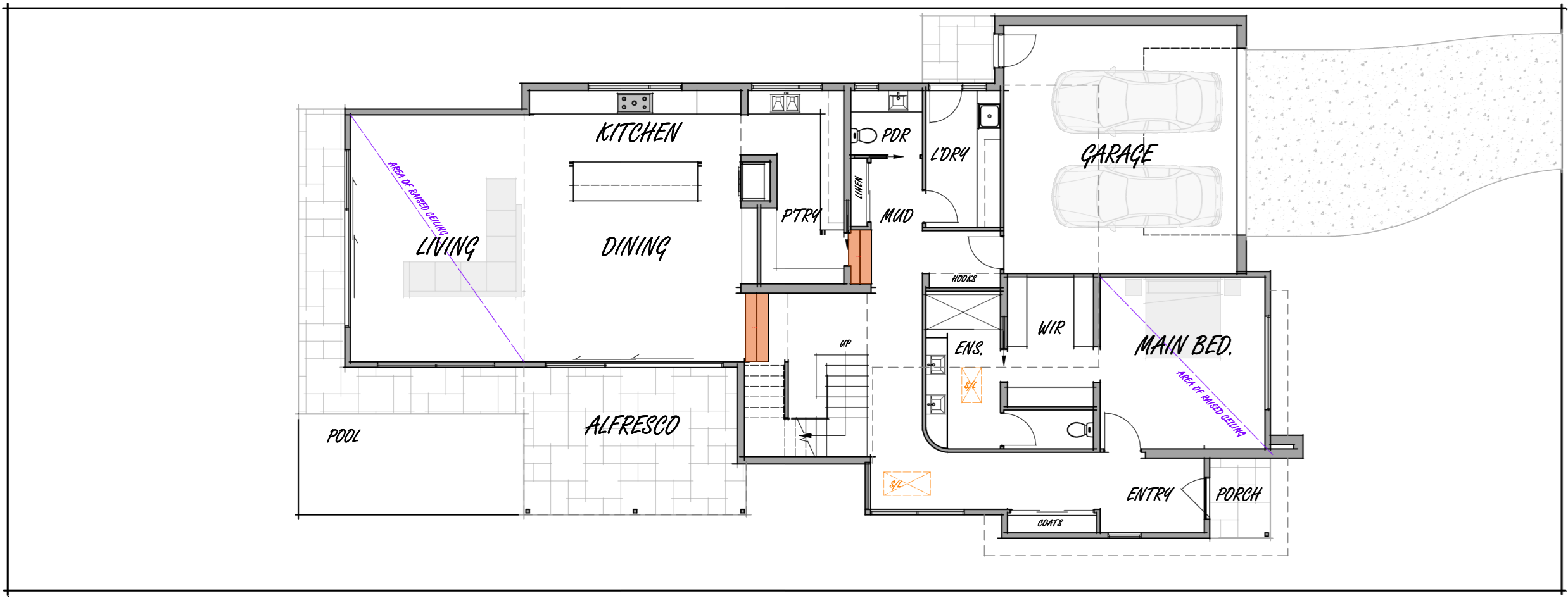 Sloping Site