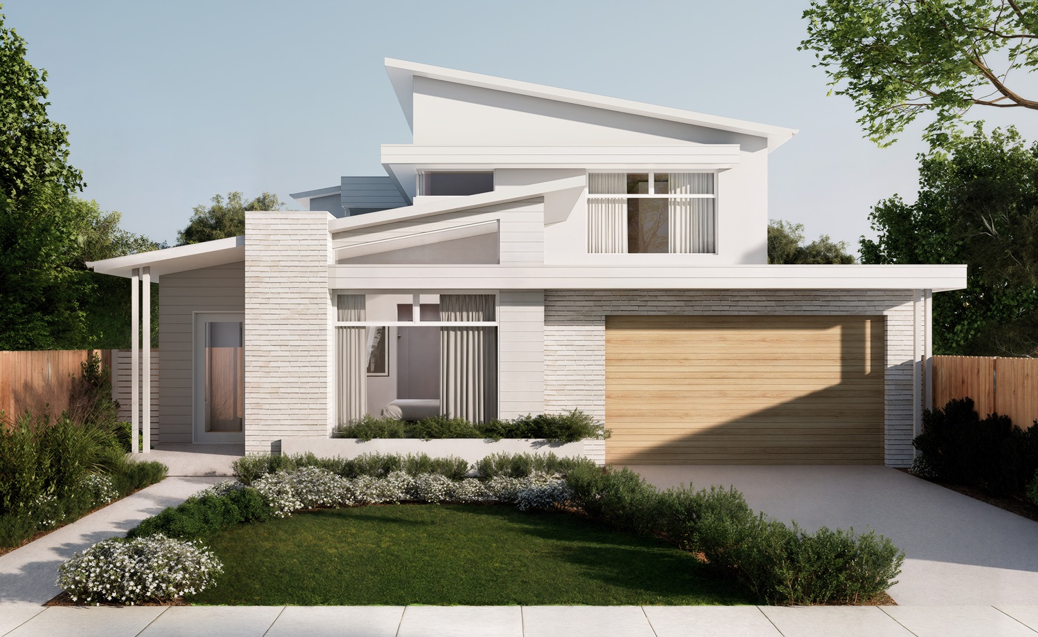 Japandi House Design — Saltspring 42 by Beachstone Inspired by both Japanese and Scandinavian principles.